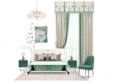 Suitable for style: Modern style  Suitable for space: bedroom,  living room