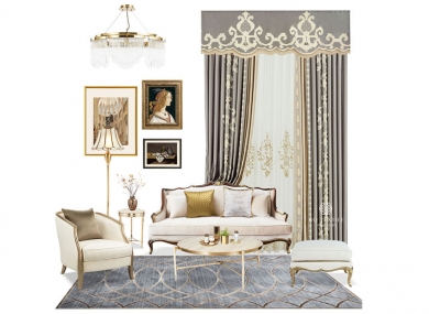Suit style: simple European style   Suitable space: living room/bedroom