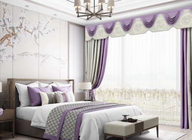 Suitable for style: New Chinese style   Suitable for space： living room/bedroom