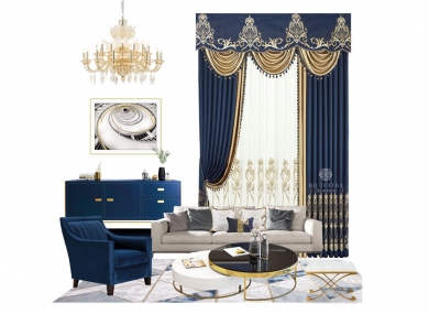 Suit style: simple European style  Suitable space: bedroom/living room